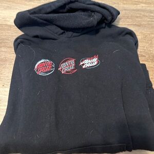Santa Cruz Black Hoodie